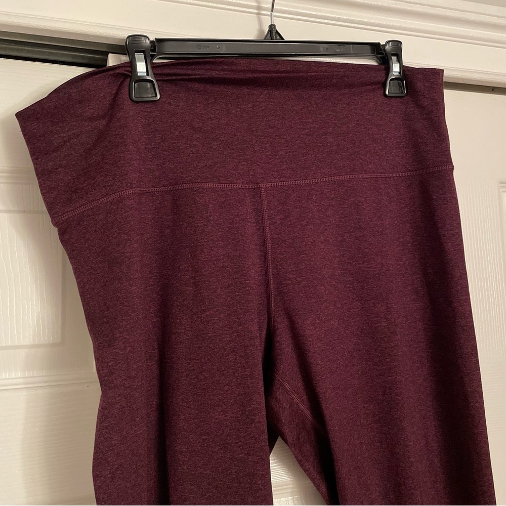 Aerie Deep Burgundy Leggings
